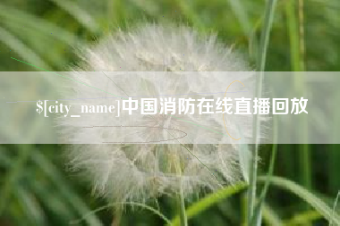 韶关中国消防在线直播回放