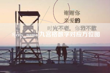 韶关九宫格数字对应方位图