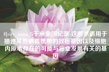 韶关5千米全国纪录-这些术语用于描述某些病毒携带的致癌基因以及细胞内原本存在的可能与癌症发展有关的基因