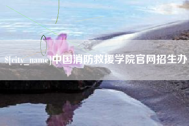 韶关中国消防救援学院官网招生办