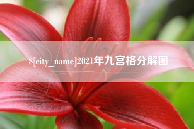 韶关2021年九宫格分解图