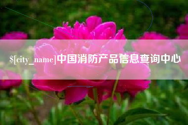 韶关中国消防产品信息查询中心