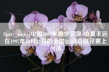 韶关中国5000米跑步记录-由夏丰远在1997年10月23日的全国运动会田径赛上创造