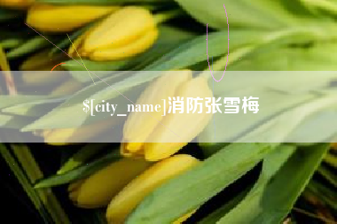 韶关消防张雪梅